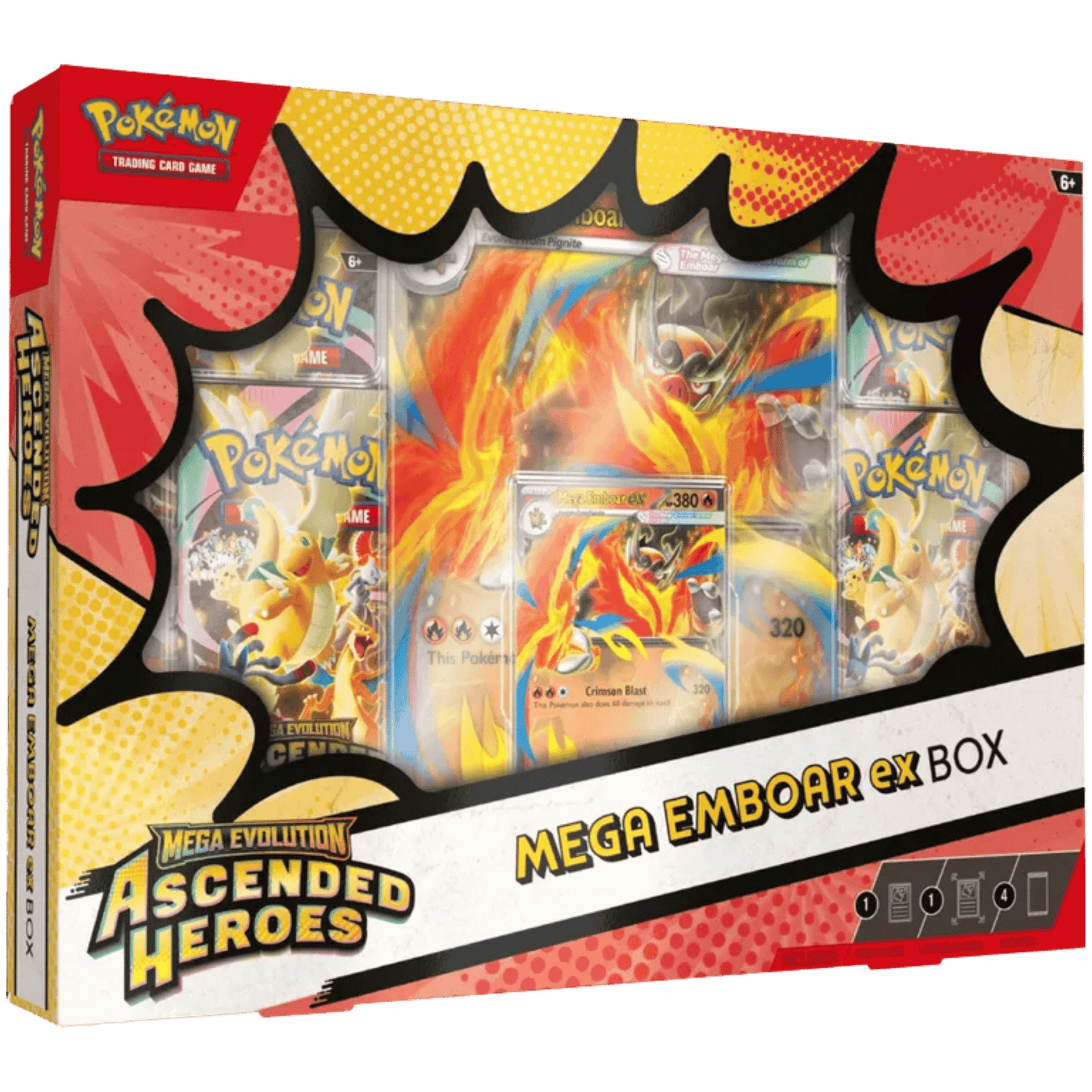 Pokémon TCG: Mega Evolution - Ascended Heroes - Emboar ex